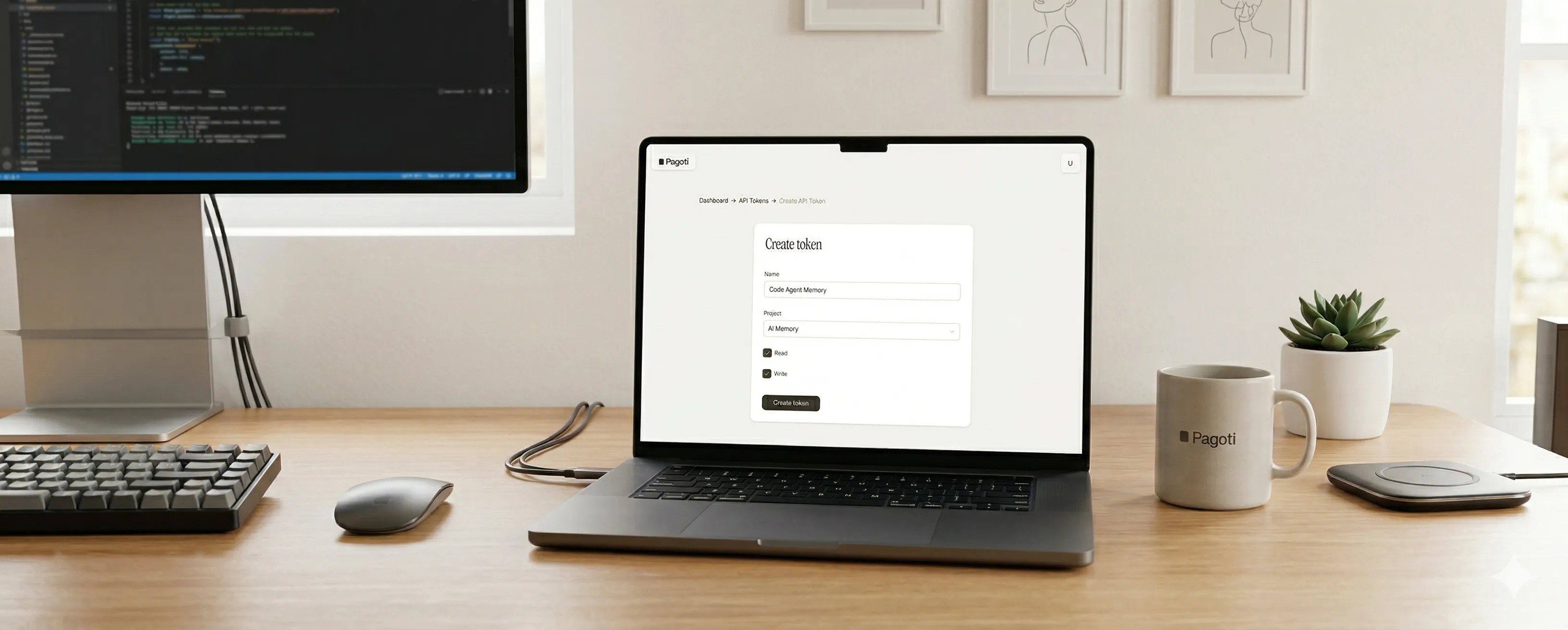 Create token